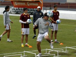 El conjunto estudiantil realizó hoy su último entrenamiento de preparación para enfrentar a los Potros.  /