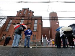 Iglesia baptista de New Hope de Newark donde serán los oficios fúnebres de Whitney Houston. AP  /