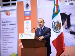 'No dejen de intentar ser el loco que puede cambiar al mundo', enfatizó el Presidente. NTX  /