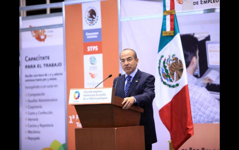 'No dejen de intentar ser el loco que puede cambiar al mundo', enfatizó el Presidente. NTX  /