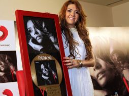 Su reciente producción, 'Para mí', ya es Disco Triple Platino en México. ARCHIVO  /