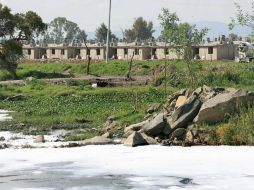 Las autoridades municipales pretenden evitar que continúe el proceso de construcción de viviendas en la zona. ARCHIVO  /