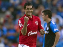 José Sand llega a cinco goles en el Clausura 2012. MEXSPORT  /