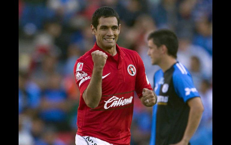 José Sand llega a cinco goles en el Clausura 2012. MEXSPORT  /