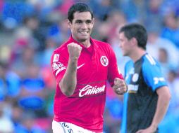 El argentino José Sand silenció al Estadio Corregidora al firmar el primer gol de los Xolos. MEXSPORT  /