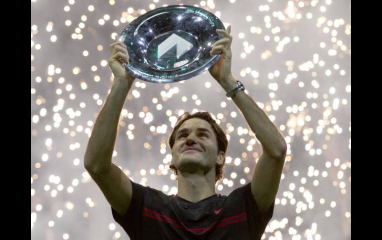 Federer es campeón de este torneo por segunda ocasión. AP  /