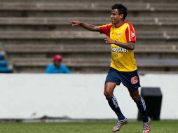 Alonso Sandoval fue el autor del gol con el que Morelia sacó los tres puntos del Cuauhtémoc. MEXSPORT  /