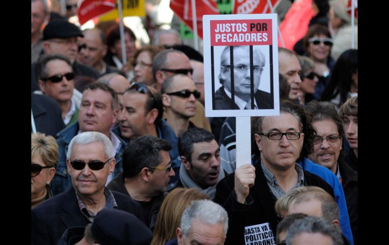 Para las ONG los tres procesos diferentes contra Garzón evidencian la persecución de la cual es víctima. AFP  /