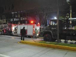 En noviembre, un grupo armado incendió instalaciones del periódico veracruzano El Buen Tono. Aún no hay detenidos. EFE  /