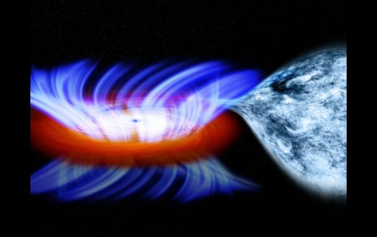 Los científicos midieron los vientos utilizando los datos del observatorio espacial de rayos X Chandra. NASA.GOV  /