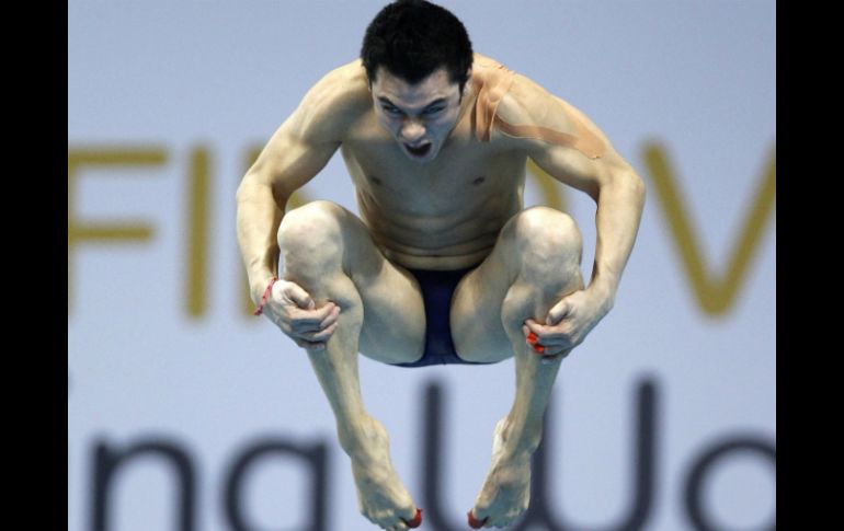 Castillo Huerta sumó 433.55 puntos para quedarse a un sitio de acceder a la final de la Copa del Mundo de Clavados. REUTERS  /