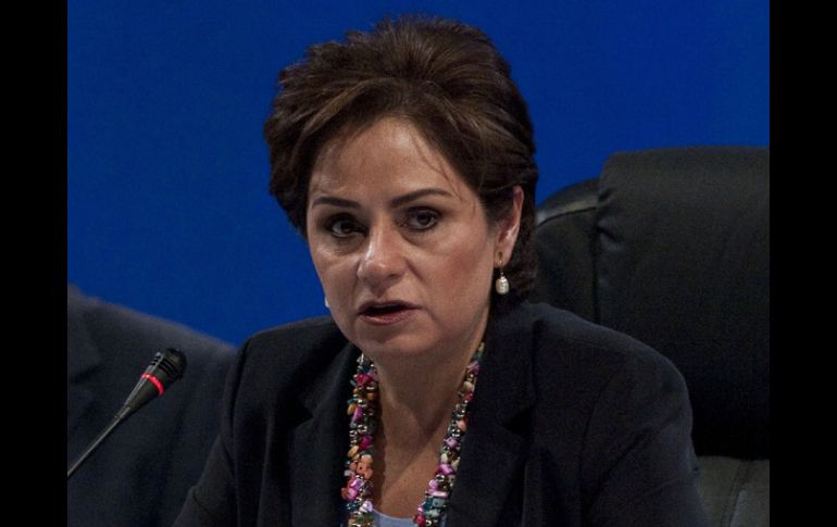 La canciller mexicana, Patricia Espinosa, inauguró los trabajos de la Asamblea Parlamentaria Euro-Latinoamericana. ARCHIVO  /