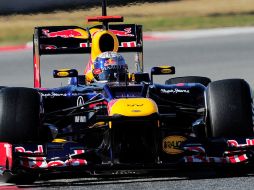 Con una controvertida toma de eire sobre el pico de pato el RB8 demostró que será un digno rival esta temporada. AP  /