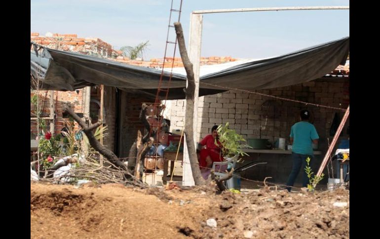 La CEA confirmó en un recorrido la construcción de varias viviendas, algunas ya habitadas.  /