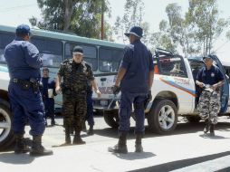 Los detenidos, junto con el mando policiaco, están relacionados con un total de seis secuestros. ARCHIVO  /