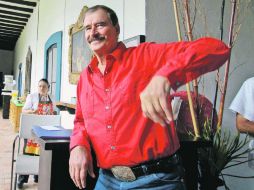 El ex mandatario Vicente Fox Quesada confía que el Ejecutivo impulse una reforma electoral que respete la libertad. EL UNIVERSAL  /