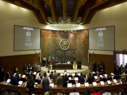 Alrededor del 70% de los legisladores locales dejarán su curul antes de mayo, debido a que se sumarán a campañas electorales. ARCHIVO  /