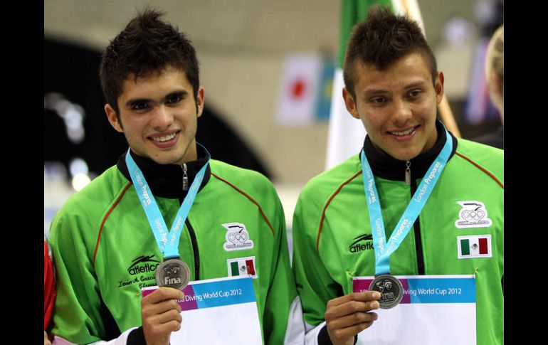 Iván García y Germán Sánchez estarán en los Juegos Olímpicos, Londres 2012. MEXSPORT  /