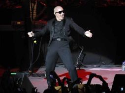 Pitbull ofreció una fusión rítmica en el Auditorio Telmex.  /