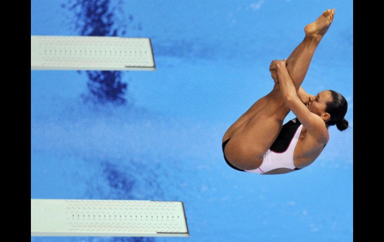 Sánchez Soto finalizó en el décimo sitio, de esta manera disputará las medallas en la final. EFE  /