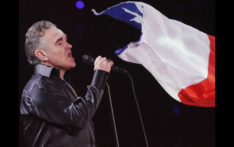 Morrissey pidió a los presentadores no interrumpieran su espectáculo en Viña del Mar. REUTERS  /