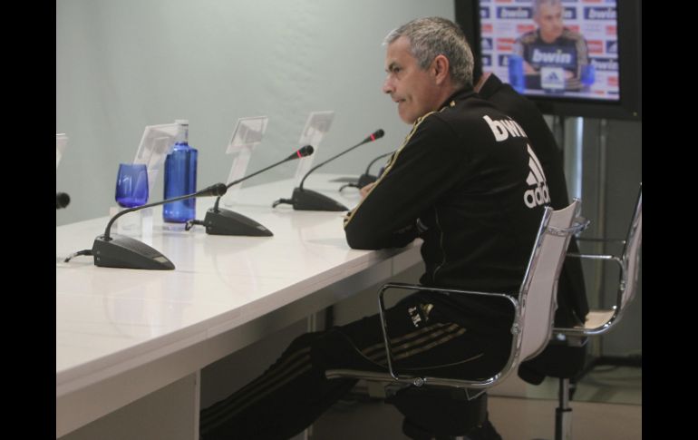 'Será baja un par de semanas, seguro', expresó Mourinho. EFE  /