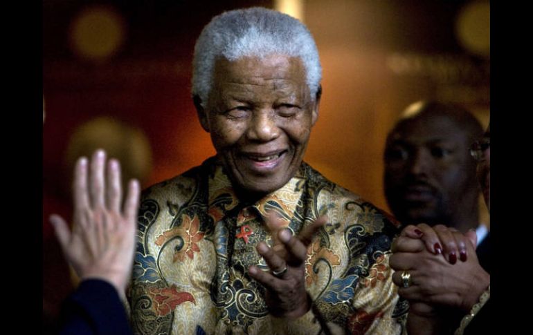 Nelson Mandela es considerado el padre fundador y héroe de la democracia en Sudáfrica. AP  /