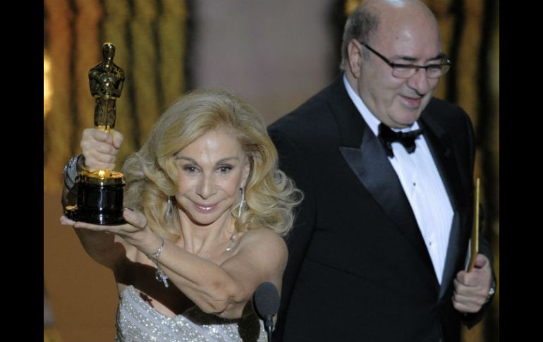 El premios lo recibieron Dante Ferretti y Francesca Lo Schiavo. AP  /