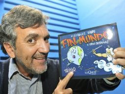 El autor presenta cerca de 200 tiras que abarcan esta 'tragedia', que desenlazan en el humor. EFE  /