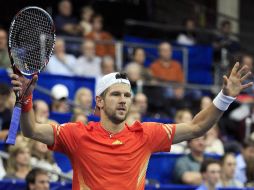 Jurgen Melzer subió del puesto 38 al 19. AP  /