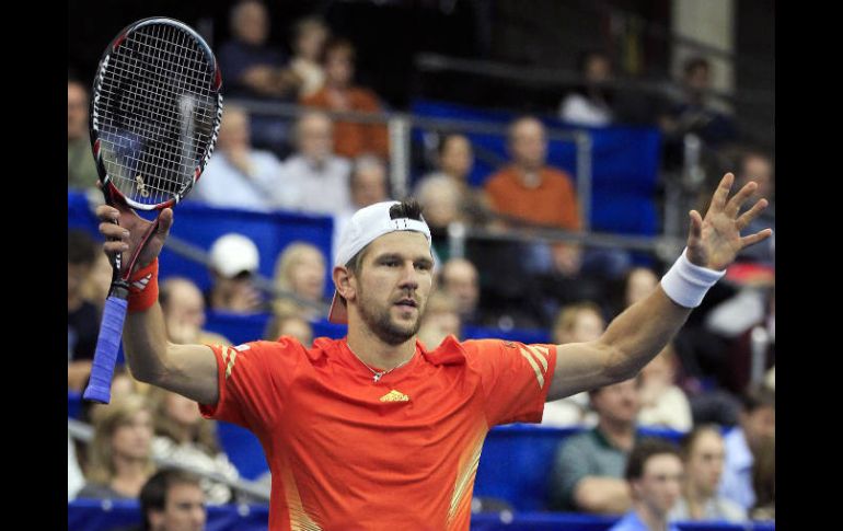 Jurgen Melzer subió del puesto 38 al 19. AP  /