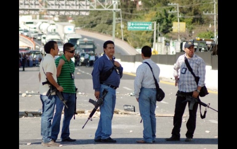 Entre las irregularidades está la falta de un control sobre las armas que se utilizaron en el enfrentamiento. ARCHIVO  /