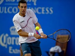 El Abierto de Tenis de Acapulco se juega sobre arcilla. AFP  /