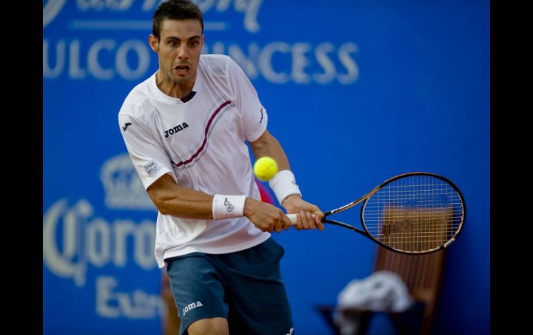 El Abierto de Tenis de Acapulco se juega sobre arcilla. AFP  /