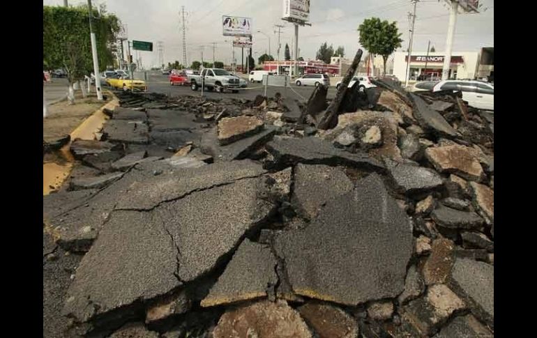 El Ayuntamiento tapatío invertirá 55 millones 113 mil 622 pesos para la pavimentación con concreto hidráulico de nueve calles.  /