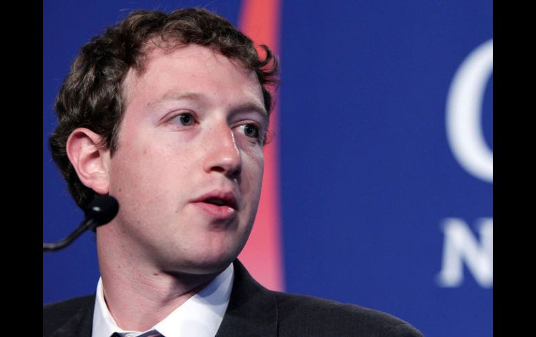 Mark Zuckerberg, creador de la red social Facebook. ARCHIVO  /