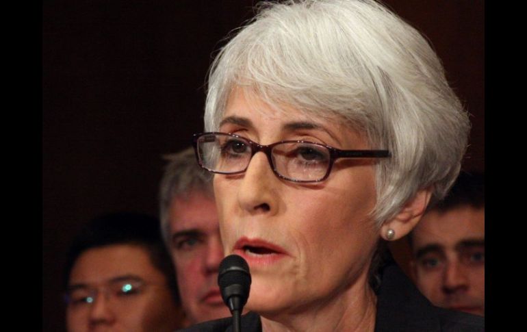 La subsecretaria de estado, Wendy Sherman, reconoce avances en la lucha antidrogas en México. ARCHIVO  /