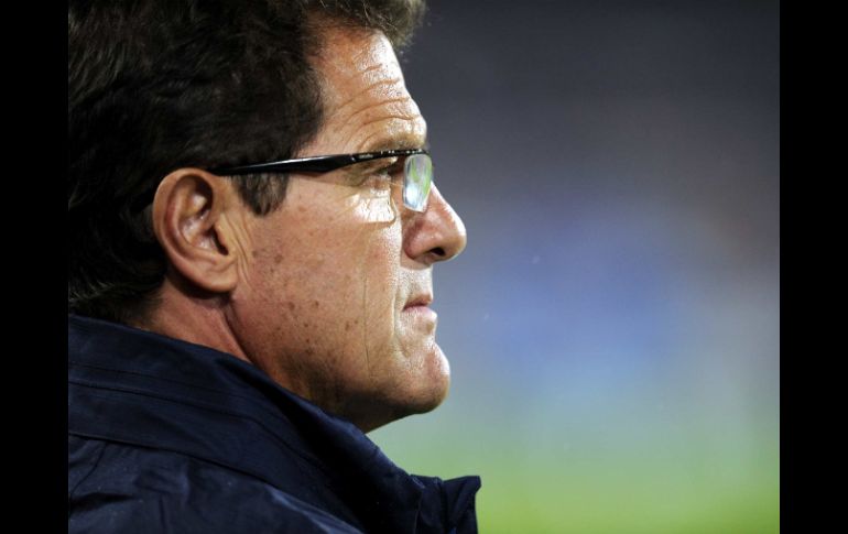 Fabio Capello renunció de forma abrupta el 8 de febrero por discrepancias con la FA. MEXSPORT  /