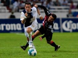 Las acciones en la cancha del estadio Jalisco fueron muy cerradas entre Atlas y Pachuca.  /