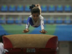 Nicole Castro, medallista en anteriores olimpiadas, terminó en la primera posición de la puntuación all around.  /