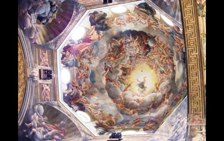 En 1534 muere Antonio Allegri da Correggio. Foto: Cúpula de la catedral de Parma. ESPECIAL  /