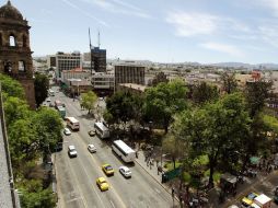 Gómez Flores dijo que esperan una iniciativa para descongestionar el primer cuadro de la ciudad. ARCHIVO  /