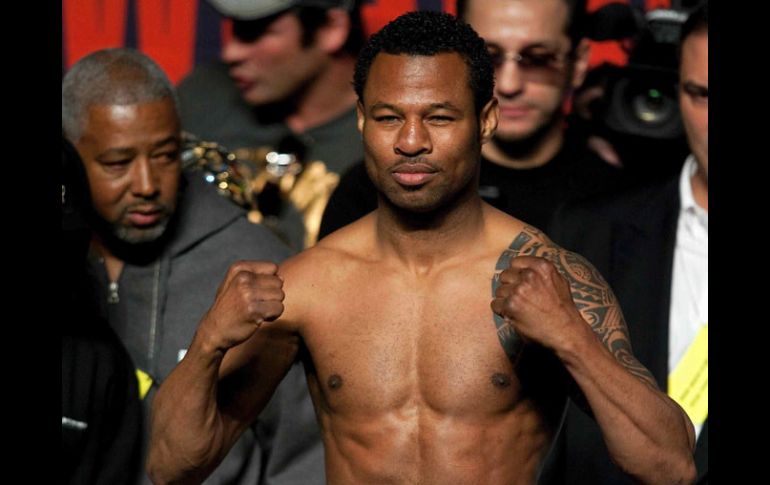 Shane Mosley calienta el ambiente previo a la pelea con el 'Canelo' Álvarez. MEXSPORT  /