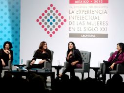 La sesión de hoy estuvo centrada en la experiencia de mujeres publicistas, cronistas y cantantes. EL UNIVERSAL  /