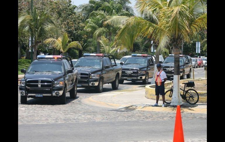 El tiroteo originó una intensa movilización en el puerto. ARCHIVO  /