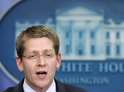 El portavoz de la Casa Blanca, Jay Carney, le exige al país de Medio Oriente que cumpla con sus obligaciones internacionales. ARCHIVO  /