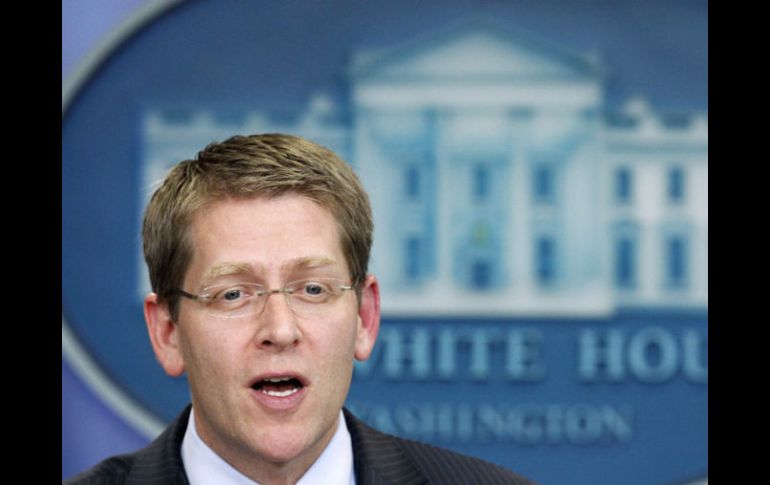 El portavoz de la Casa Blanca, Jay Carney, le exige al país de Medio Oriente que cumpla con sus obligaciones internacionales. ARCHIVO  /