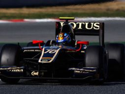 Gutíerrez abordo del Lotus cronometró un tiempo de vuelta de 1:29.154 25. ESPECIAL  /