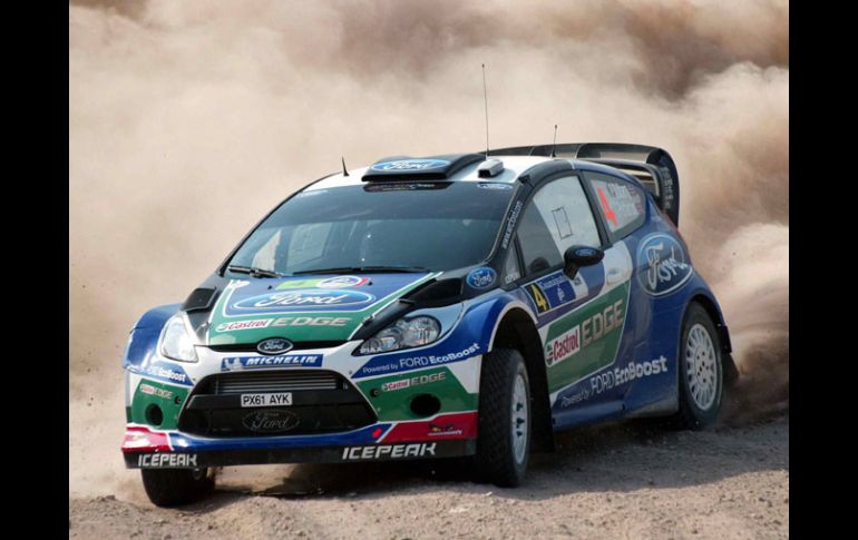 Solberg dominó la primera jornada del Rally México. MEXSPORT  /