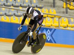 Daniela Gaxiola es la pedalista mexicana más destacada de la selección nacional al sumar dos medallas en el óvalo argentino. ARCHIVO  /